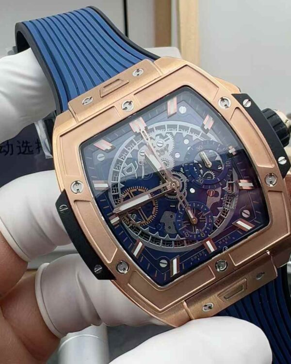 BBF Factory Hublot Rubber Belt Blue Plate