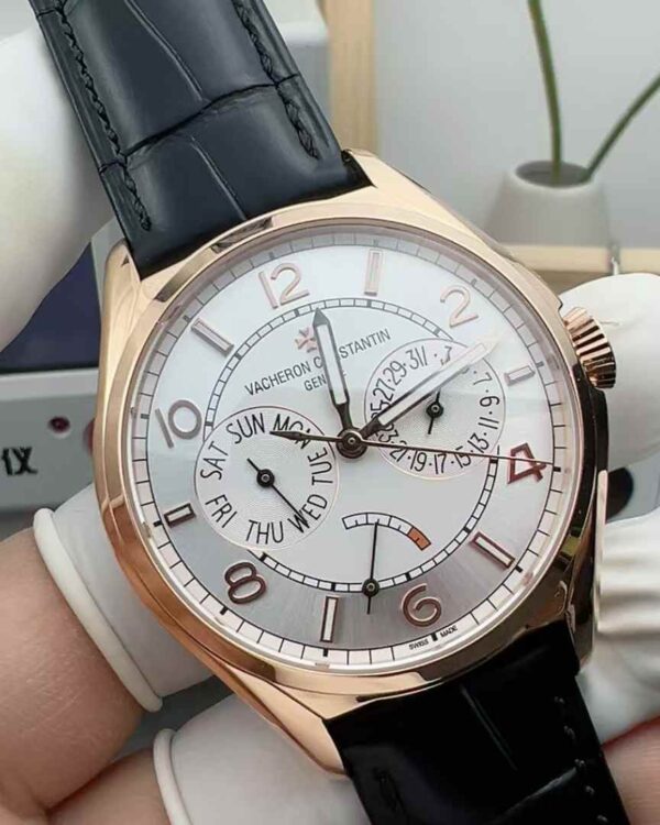 TW Factory Vacheron Constantin Chronograph Perpetual Calendar Belt White Disc
