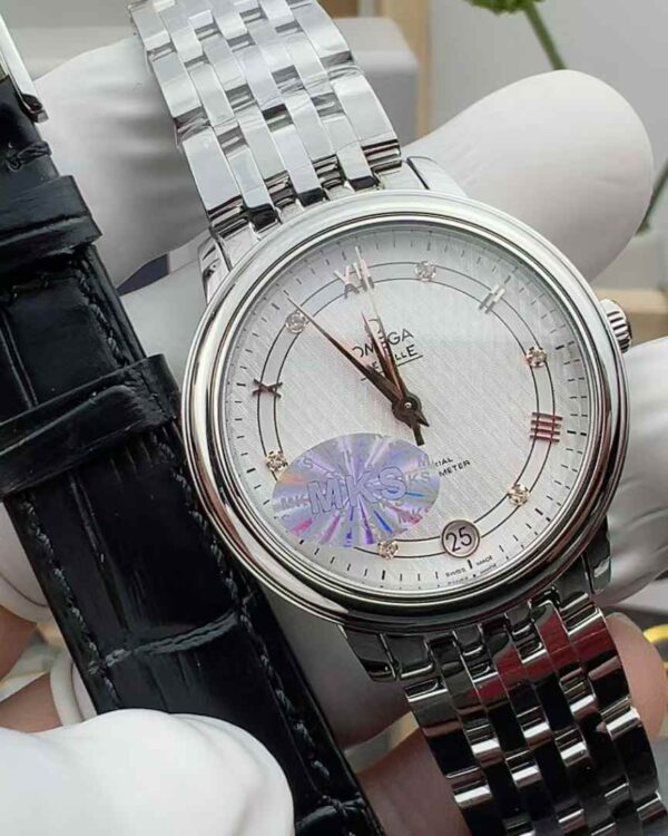 MKS Factory Omega Butterfly Flying Track White Women's Steel Belt White Plate