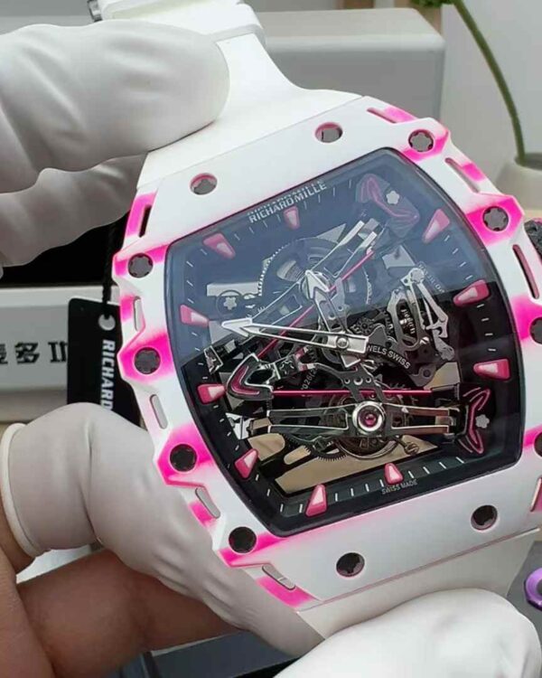 RM Factory Richard Miller 38-02 white powder carbon fiber tourbillon