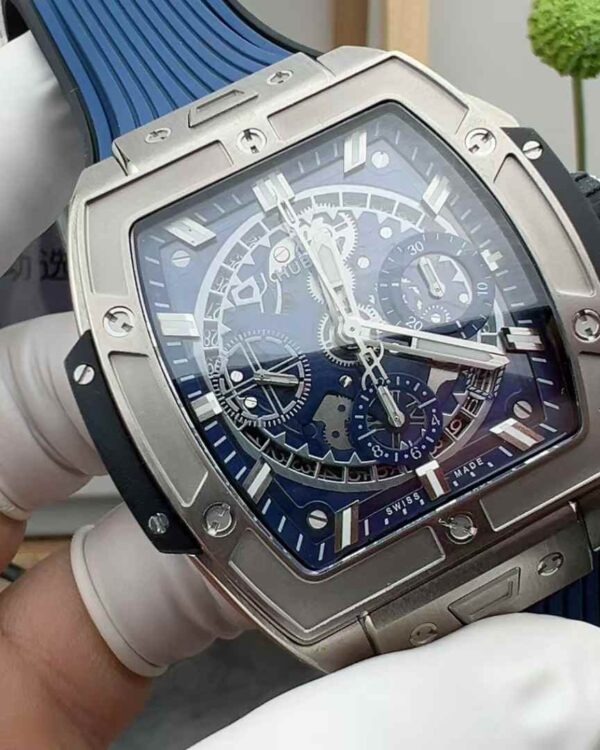 BBF Factory Hublot Soul Big Bang 642 Rubber Belt Blue Plate