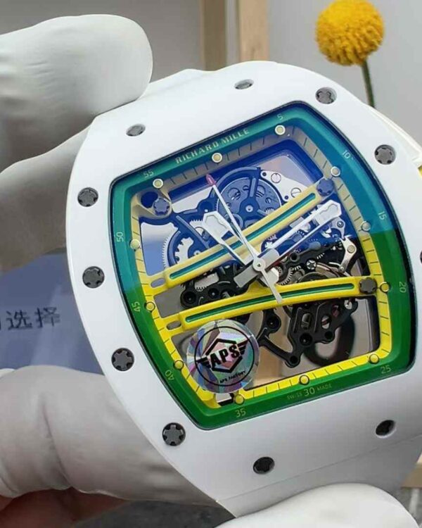 APS Factory Richard Miller RM61 -01 White Ceramic Green Track
