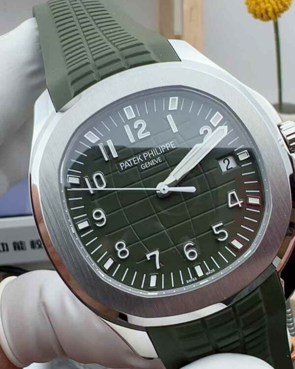 BBF Factory Patek Philippe Grenade 5168G-010 Platinum Avocado Green Plate 42MM
