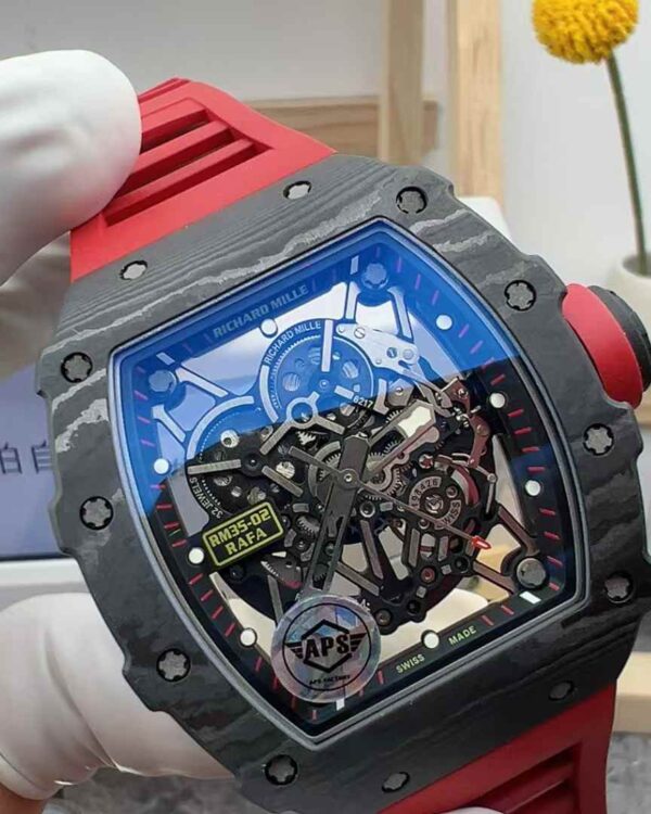 APS Factory Richard Miller RM35 -02 NTPT Carbon Fiber Red Tape