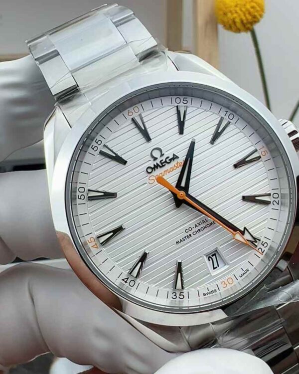 VS Factory Omega Seahorse 150 Orange Needle White Sheet 41MM Steel Strip
