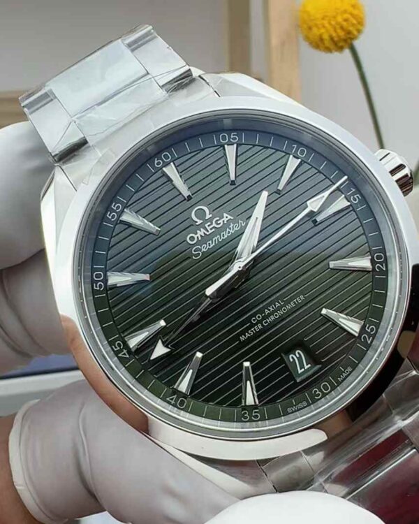 VS Factory Omega Seahorse 150 teak green face 41MM steel strip