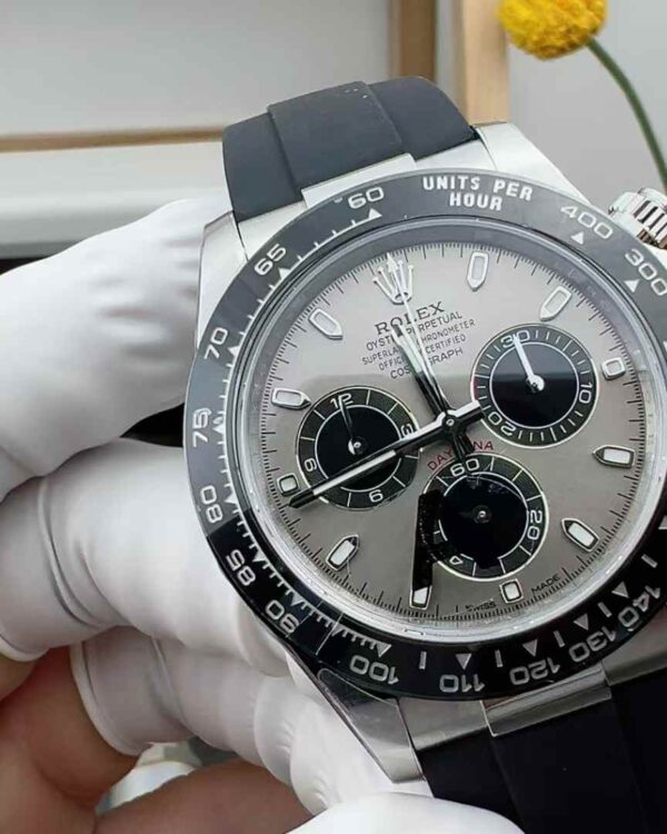VS Factory Rolex Daytona 116519 counterweight cement gray surface 4130 movement 133G rubber belt
