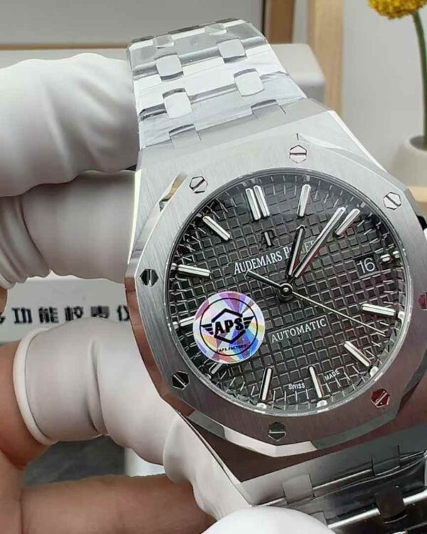 APS Factory Audemars Piguet Royal Oak 15500 gray face 41MM steel strip