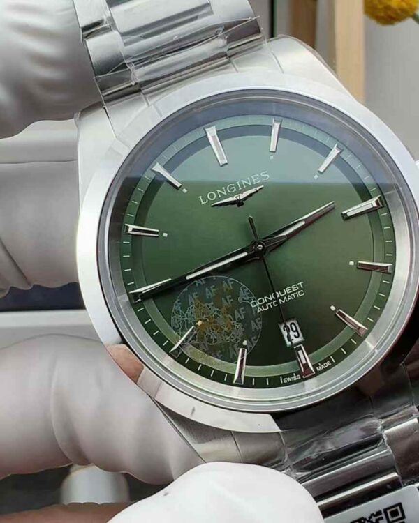 AF Factory Longines Concas Yueyuan 2824 green-faced steel strip