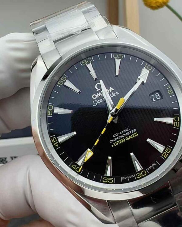 VS Factory Omega Seahorse 150 Bumblebee Black Face Steel Strip