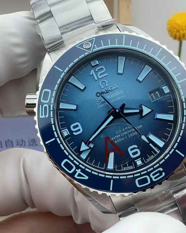 VS Factory Omega Seahorse 600 Summer Blue 39.5MM Women's Steel Belt